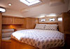 Bluewater 420 Centre Cockpit | Owners Cabin - Queen Size Island Bed