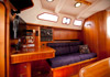 Bluewater 420 Raised Saloon | 3 cabin starboard saloon seating