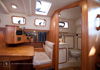 Bluewater 420 Raised Saloon | Nav / Aft Head – 2 Cabin Layout